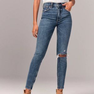 NWT Abercrombie & Fitch High waist skinny jeans